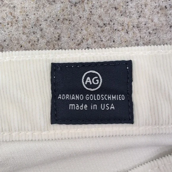 Adriano Goldschmied Moto Stevie ankle pants, mid-rise slim straight corduroy 26R - Picture 13 of 16